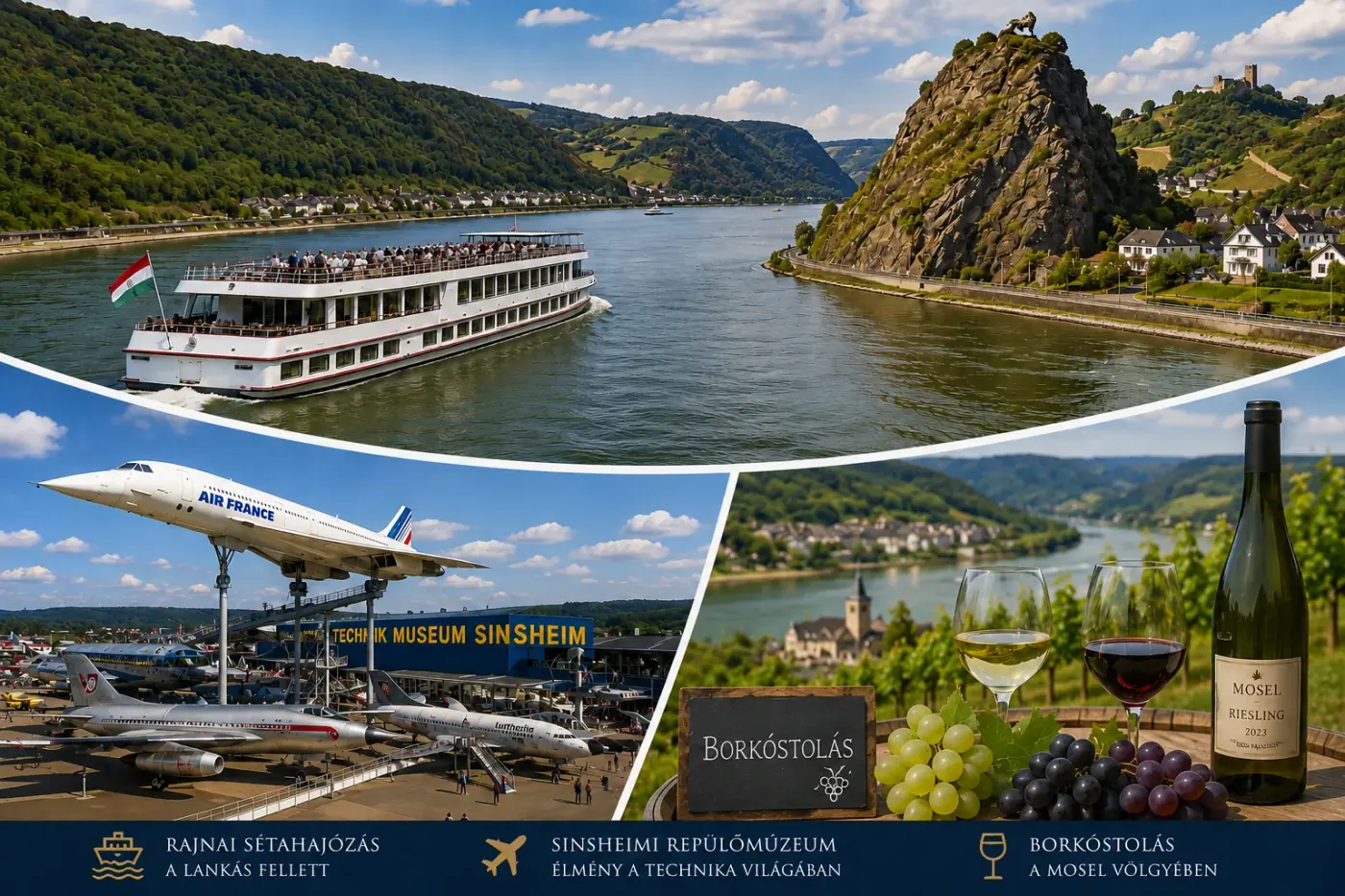 Rajna, Mosel, Loreley